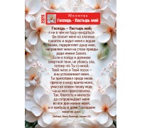 Календарь Карманный 2026 Молитва ГОСПОДЬ - ПАСТЫРЬ МОЙ, арт.192903