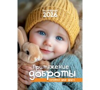 Календарь Пружина 25х35 Притяжение доброты, арт.524301